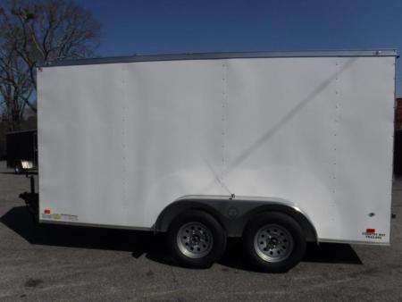 New 2027 Covered Wagon 7X14 Enclosed, 6'6" Height