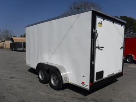 New 2027 Covered Wagon 7X14 Enclosed, 6'6" Height