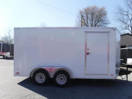 New 2027 Covered Wagon 7X14 Enclosed, 6'6" Height