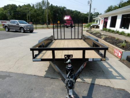 New 2027 Currahee 76x12' Utility, Removable Ramp Gate