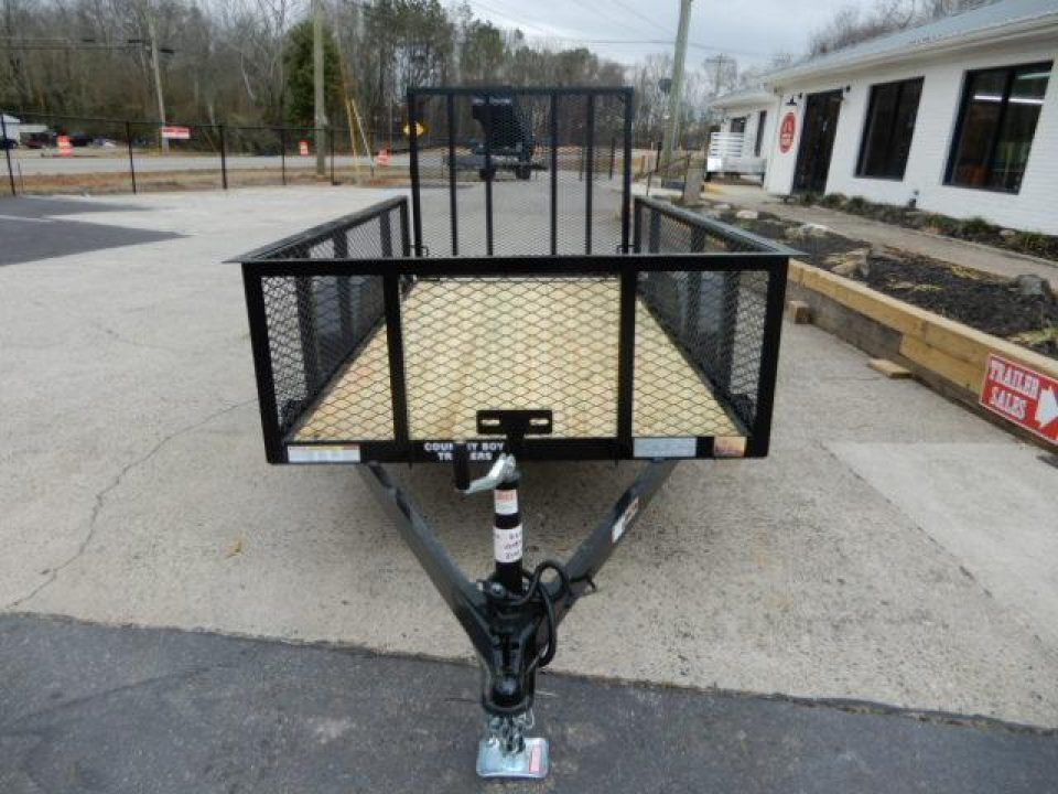 New 2027 Currahee Utility 5 x 10, Mesh Sides