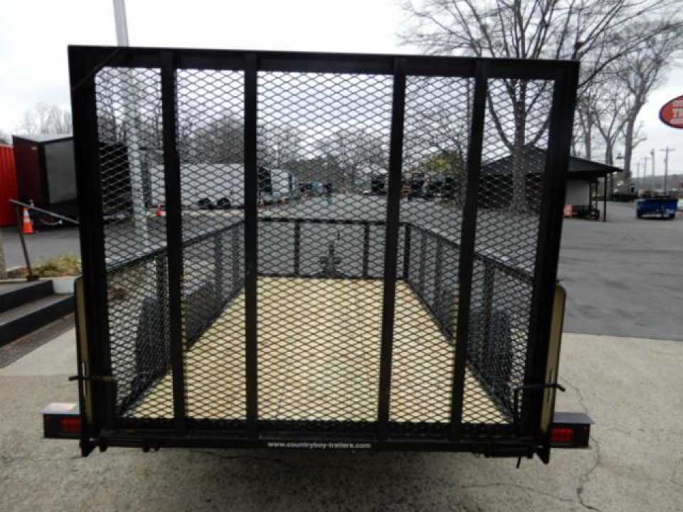 New 2027 Currahee Utility 5 x 10, Mesh Sides