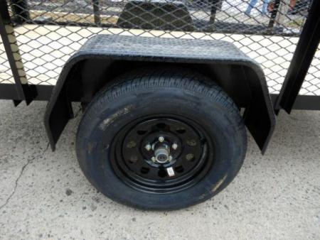 New 2027 Currahee Utility 5 x 10, Mesh Sides