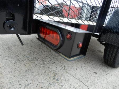 New 2027 Currahee Utility 5 x 10, Mesh Sides