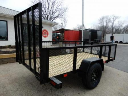 New 2027 Currahee Utility 5 x 10, Mesh Sides