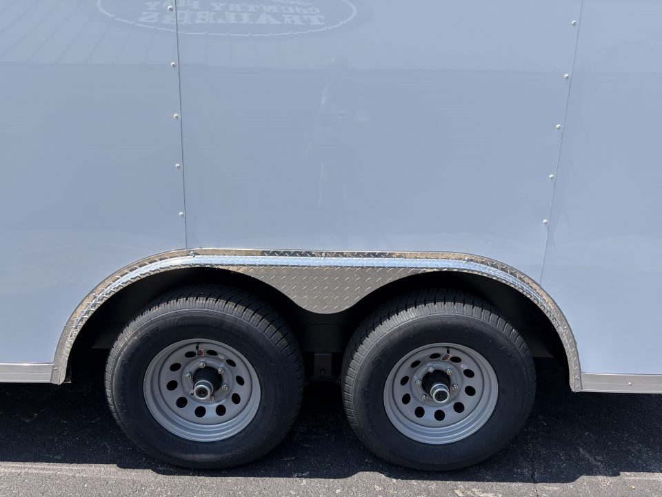 New 2027 Covered Wagon 8.5X16 Enclosed, 7' Height, 5200# Axles