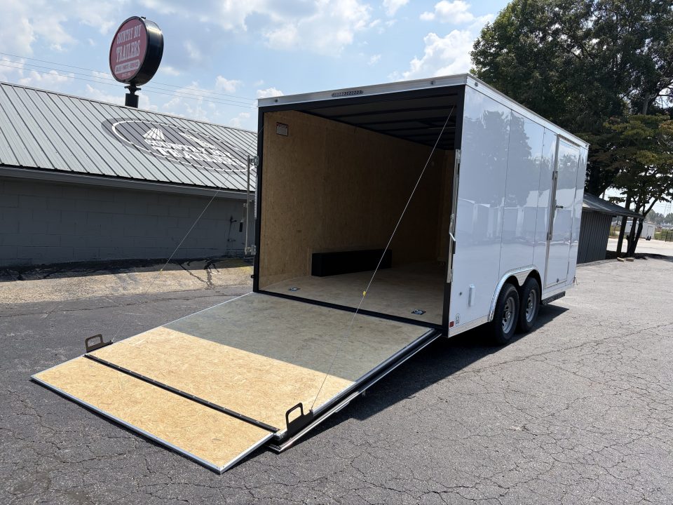New 2027 Covered Wagon 8.5X16 Enclosed, 7' Height, 5200# Axles