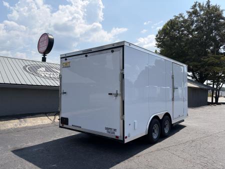 New 2027 Covered Wagon 8.5X16 Enclosed, 7' Height, 5200# Axles