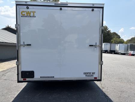New 2027 Covered Wagon 8.5X16 Enclosed, 7' Height, 5200# Axles