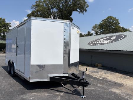 New 2027 Covered Wagon 8.5X16 Enclosed, 7' Height, 5200# Axles