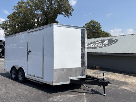 New 2027 Covered Wagon 8.5X16 Enclosed, 7' Height, 5200# Axles