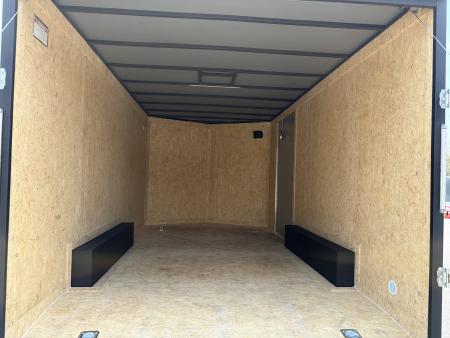 New 2027 Covered Wagon 8.5X16 Enclosed, 7' Height, 5200# Axles