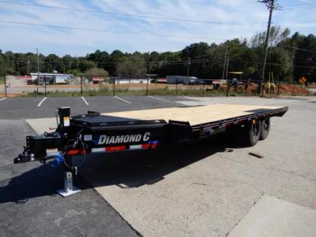 New 2026 Diamond C 8.5x20' Equipment, Slide-in Ramps DEC207
