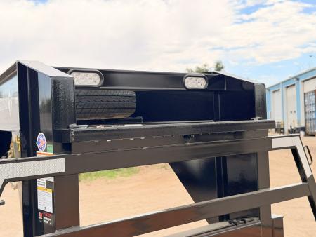 New 2027 Diamond T 8.5-32 Tandem Dual Gooseneck Deckover Equipment Hauler W/ MAXX ramps and HDSS 24K GVWR