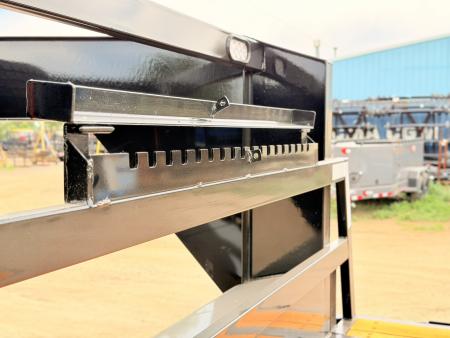 New 2027 Diamond T 8.5-28 Single Wheel Gooseneck Deckover Equipment Hauler W/ MAXX Ramps 16K GVWR