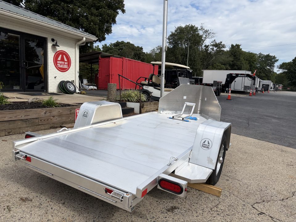 New 2027 Aluma 51"x10.5' Single Motorcycle, 1465 Payload MC10