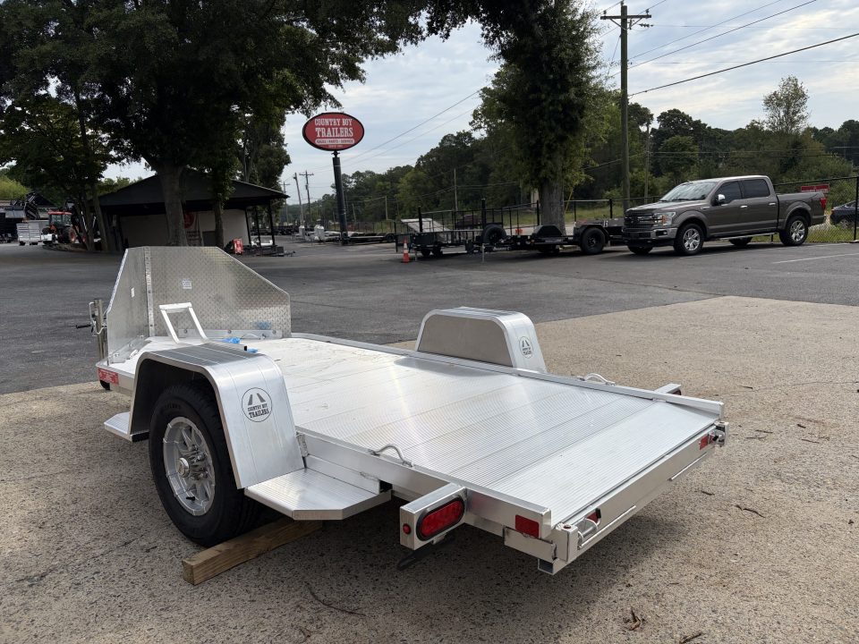 New 2027 Aluma 51"x10.5' Single Motorcycle, 1465 Payload MC10