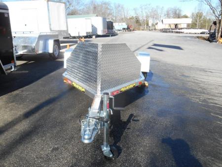 New 2027 Aluma 51"x10.5' Single Motorcycle, 1465 Payload MC10