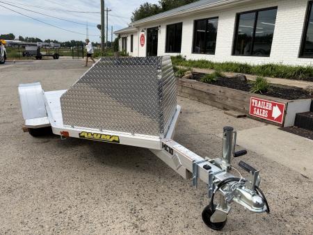 New 2027 Aluma 51"x10.5' Single Motorcycle, 1465 Payload MC10