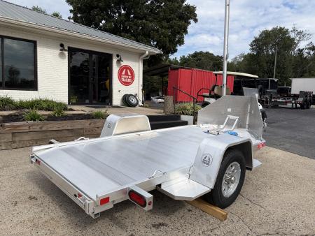 New 2027 Aluma 51"x10.5' Single Motorcycle, 1465 Payload MC10