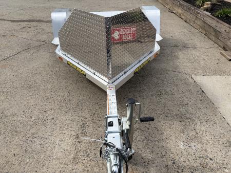 New 2027 Aluma 51"x10.5' Single Motorcycle, 1465 Payload MC10