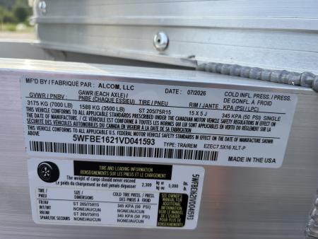 New 2027 ALCOM EZEC7.5X16 XLT-P Cargo / Enclosed Trailer