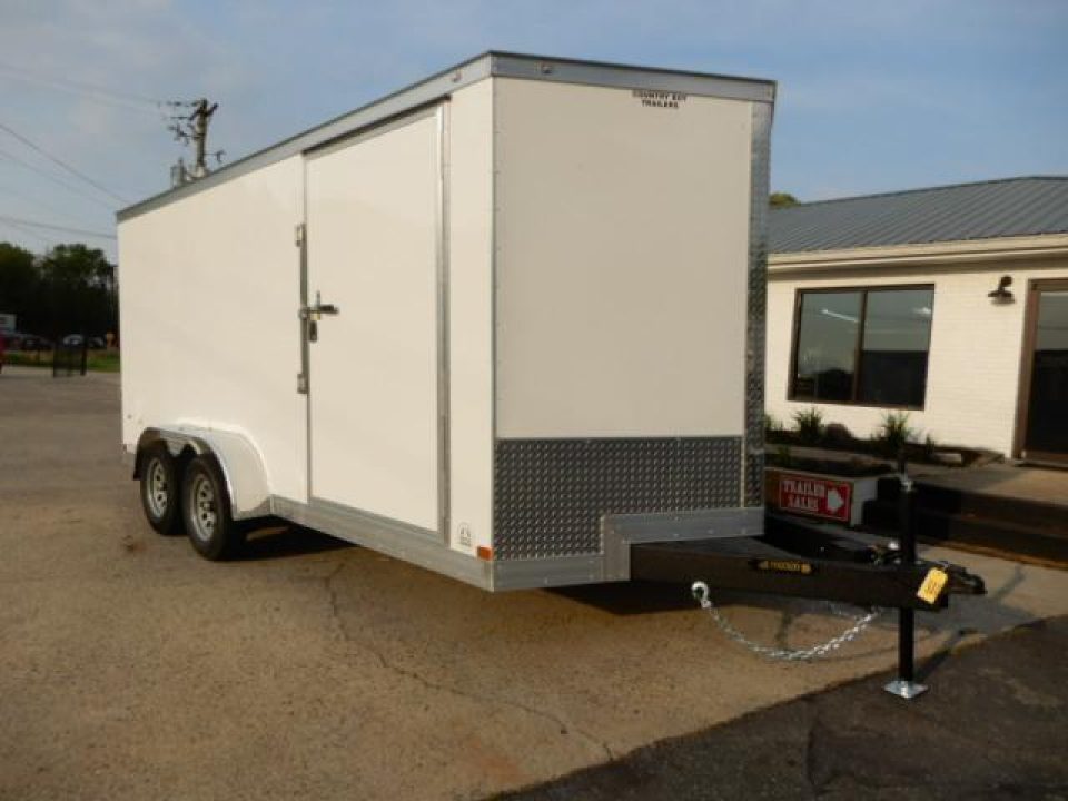 New 2027 Covered Wagon 7X16 Enclosed, 6'6" Height