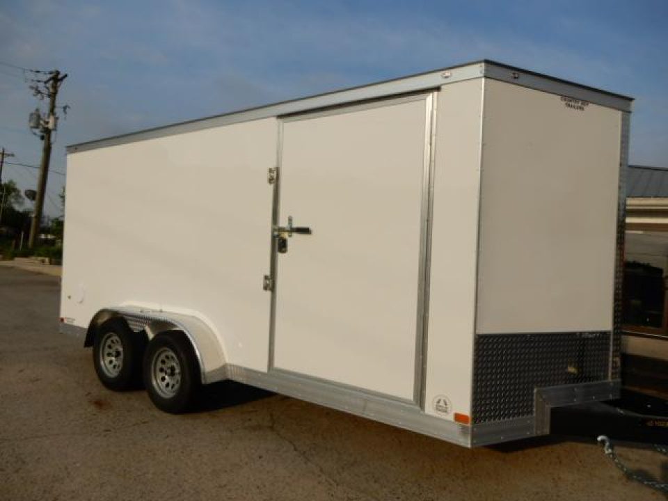 New 2027 Covered Wagon 7X16 Enclosed, 6'6" Height