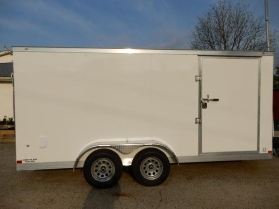 New 2027 Covered Wagon 7X16 Enclosed, 6'6" Height