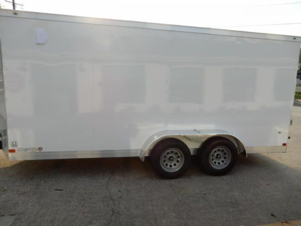 New 2027 Covered Wagon 7X16 Enclosed, 6'6" Height