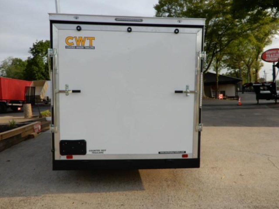 New 2027 Covered Wagon 7X16 Enclosed, 6'6" Height