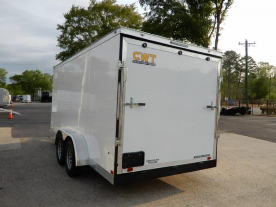 New 2027 Covered Wagon 7X16 Enclosed, 6'6" Height