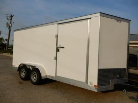 New 2027 Covered Wagon 7X16 Enclosed, 6'6" Height