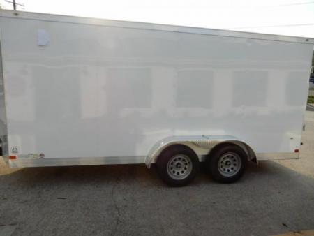 New 2027 Covered Wagon 7X16 Enclosed, 6'6" Height