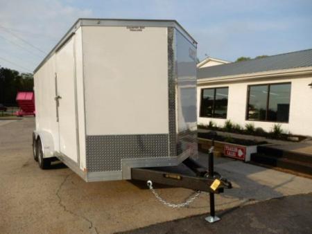 New 2027 Covered Wagon 7X16 Enclosed, 6'6" Height