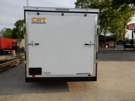 New 2027 Covered Wagon 7X16 Enclosed, 6'6" Height