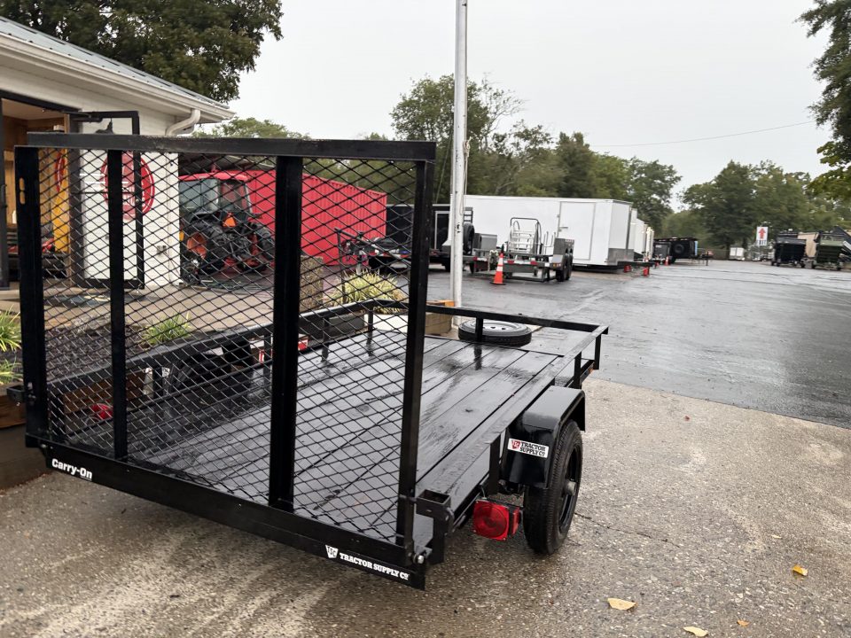 Used 2025 Carry-On 5X8GWE2K Utility Trailer