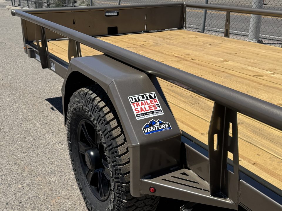 New 2026 Diamond C PSA 77"x12' Venture Edition - 6K UTV Utility Trailer