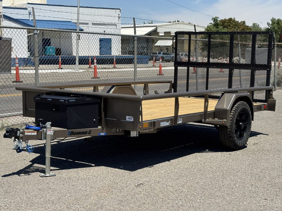 New 2026 Diamond C PSA 77"x12' Venture Edition - 6K UTV Utility Trailer