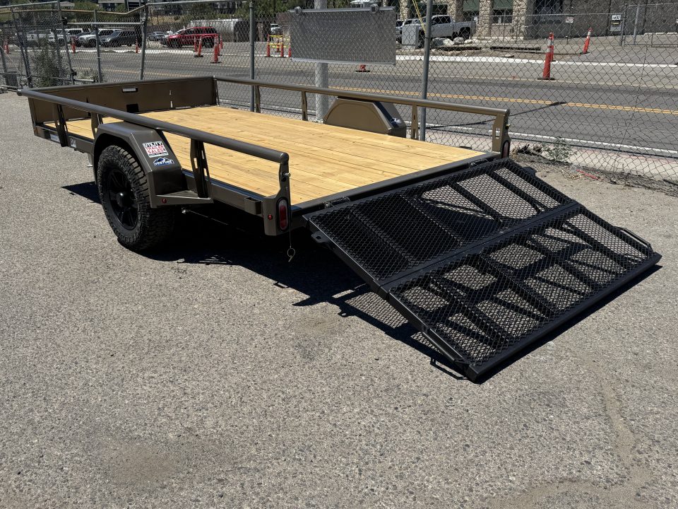 New 2026 Diamond C PSA 77"x12' Venture Edition - 6K UTV Utility Trailer