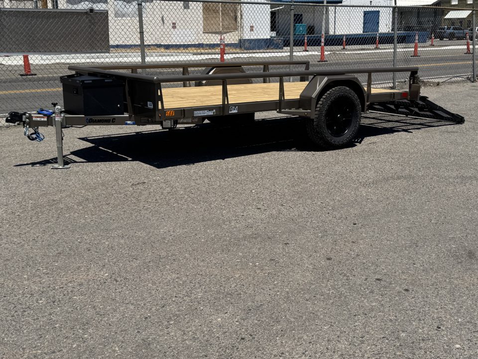 New 2026 Diamond C PSA 77"x12' Venture Edition - 6K UTV Utility Trailer