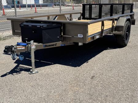New 2026 Diamond C PSA 77 x12' Venture Edition - 6K UTV Utility Trailer