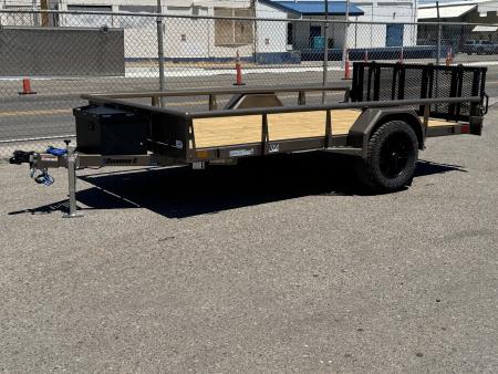 New 2026 Diamond C PSA 77"x12' Venture Edition - 6K UTV Utility Trailer
