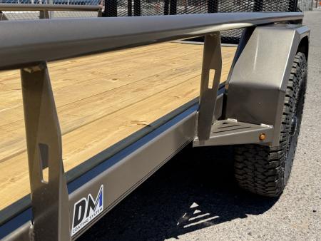 New 2026 Diamond C PSA 77"x12' Venture Edition - 6K UTV Utility Trailer