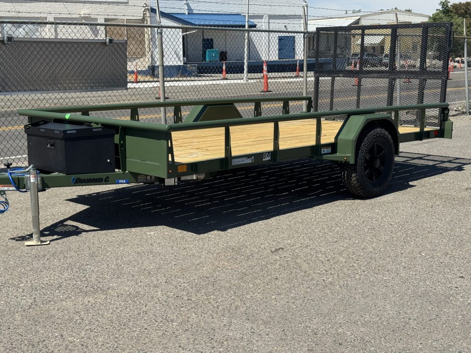New 2026 Diamond C PSA 77"x14' Venture Edition - 6K UTV Utility Trailer