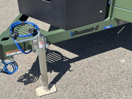New 2026 Diamond C PSA 77"x14' Venture Edition - 6K UTV Utility Trailer
