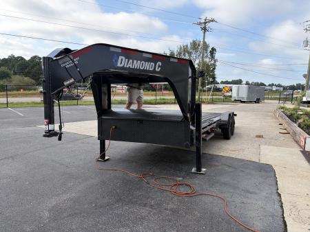Used 2023 Diamond C Trailers HDT210L22X82 Equipment Trailer