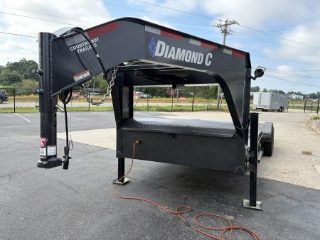 Used 2023 Diamond C Trailers HDT210L22X82 Equipment Trailer