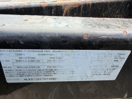 Used 2021 Used Behnke BB Trailer Equipment Trailer