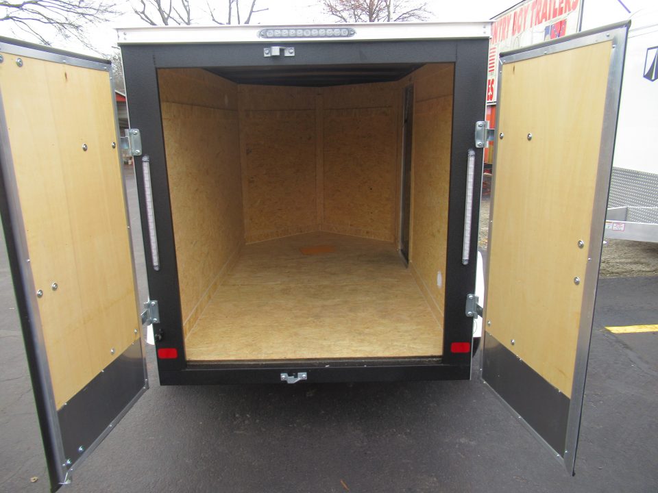 New 2027 Covered Wagon 5X8 Enclosed, 5' Height, Rear Double Doors